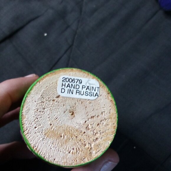 Vintage Hand Painted Russian Dolls Set (3) - Picture 7 of 7